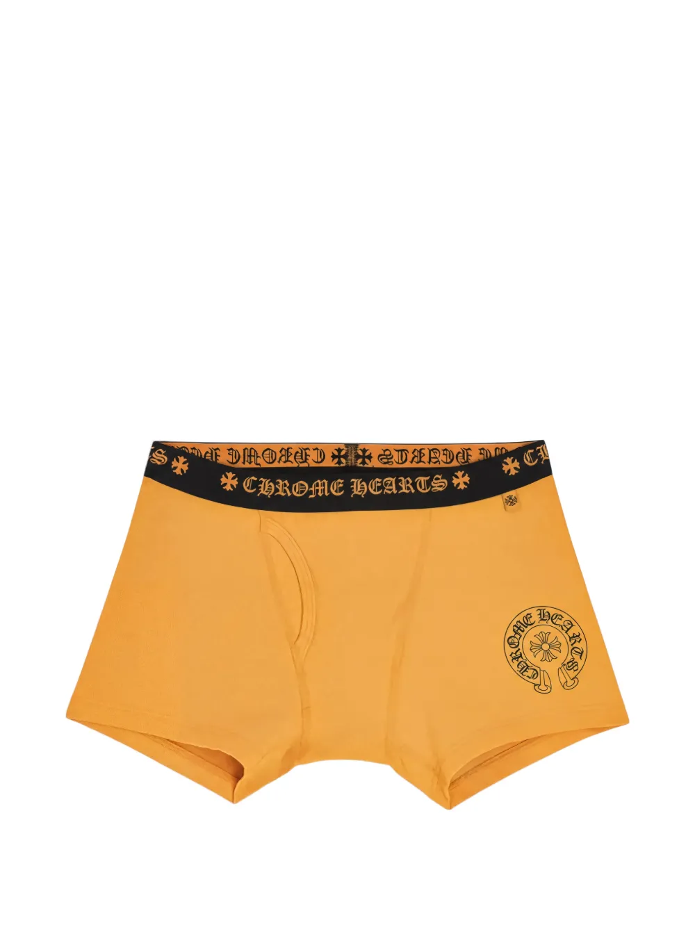 Chrome Hearts Boxer con logo in vita - Giallo