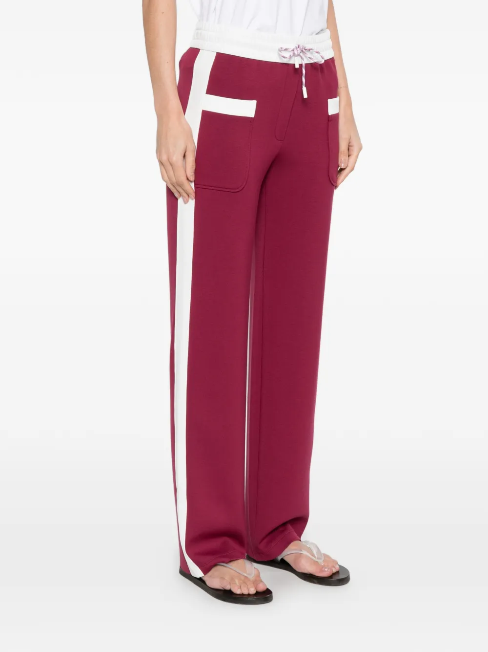  Marccain Patch-pockets Track Pants - Red 