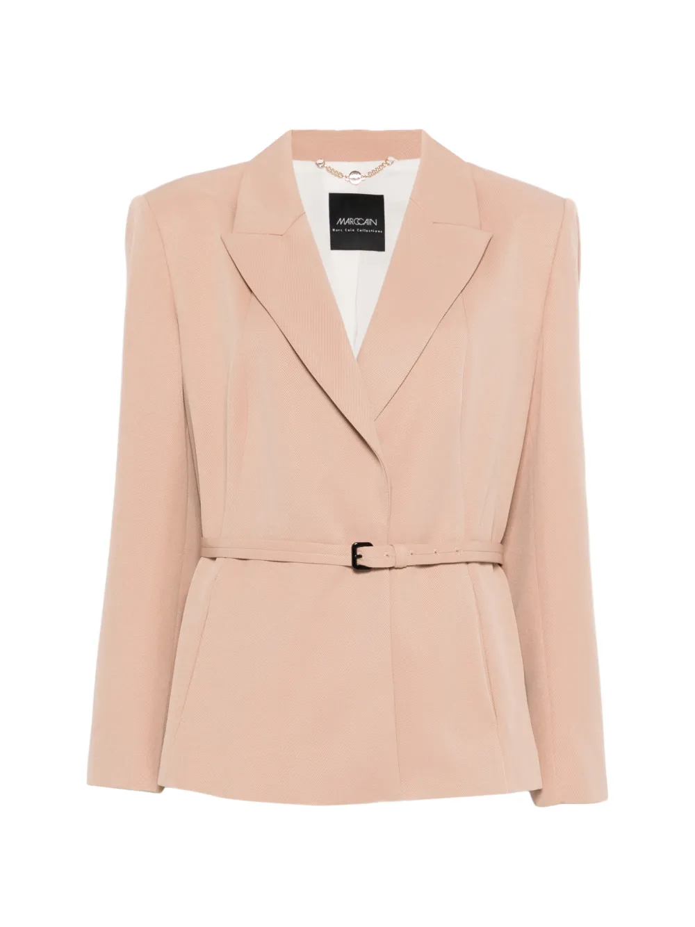 MARCCAIN belted blazer - Toni neutri