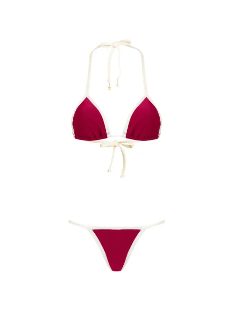 Amir Slama x Jade Picon tie-fastening bikini