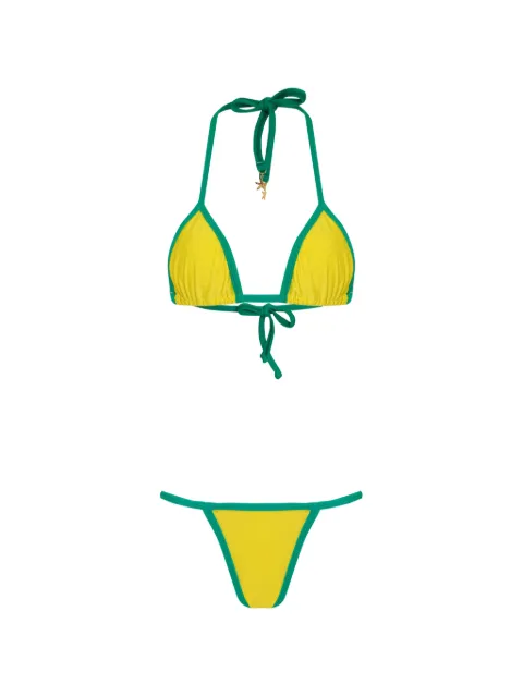 Amir Slama x Jade Picon triangle-top bikini