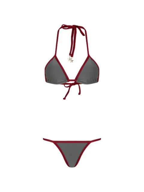 Amir Slama x Jade Picon triangle-top bikini 