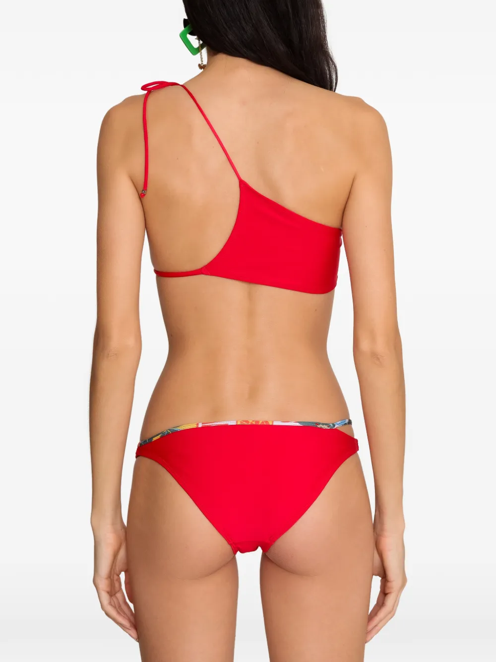 Amir Slama Asymmetrische bikini Rood