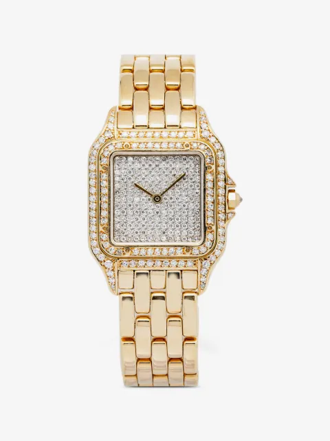Cartier montre Panthère 27 mm ornée de diamants