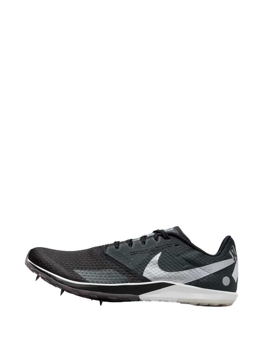Nike Zoom Rival 6 lace-up cleats Zwart