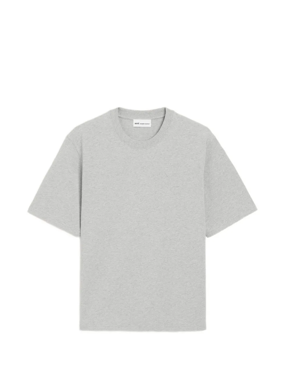 AMI Paris Ami de Coeur embossed t-shirt - Grau