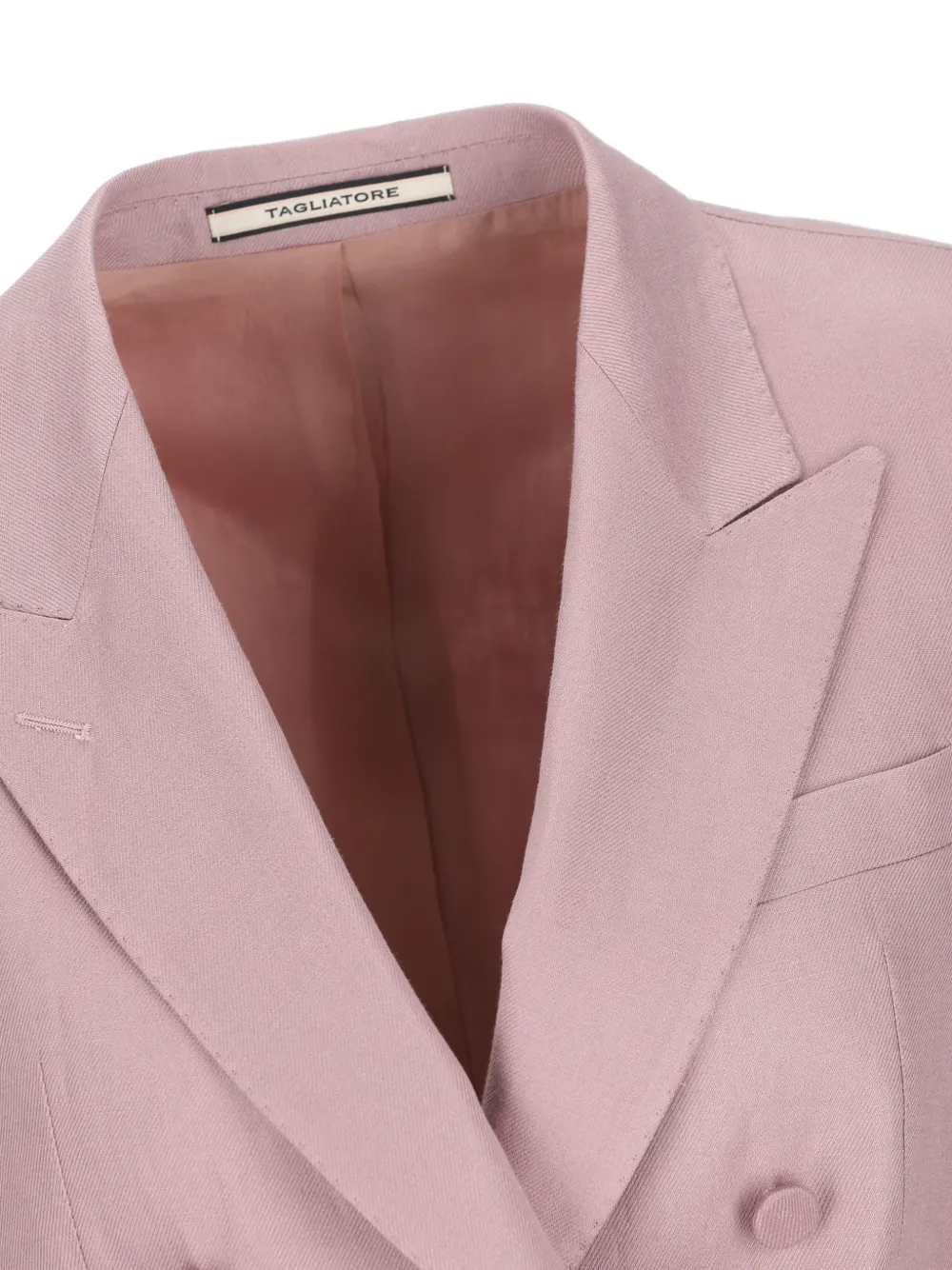 double-breasted lapel suit