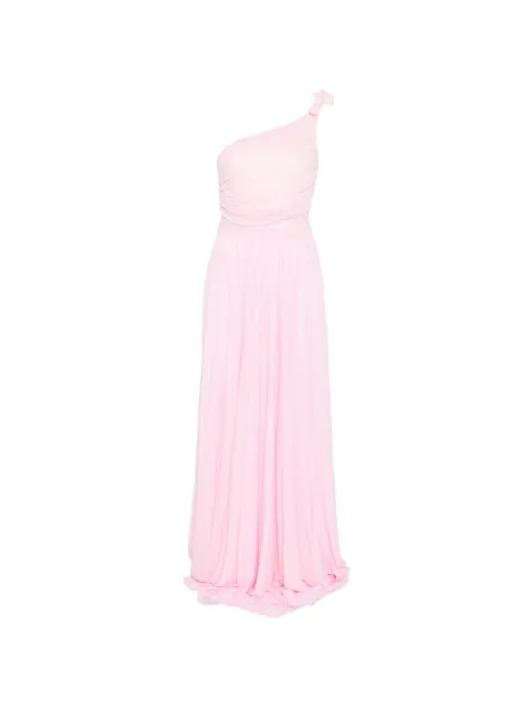 Giambattista Valli vestido largo con hombro descubierto
