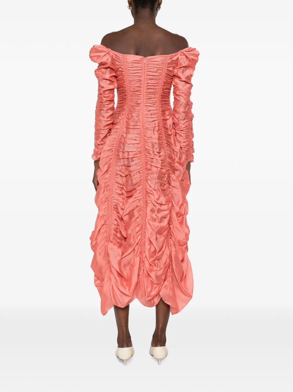 KHAITE Judith jurk Roze