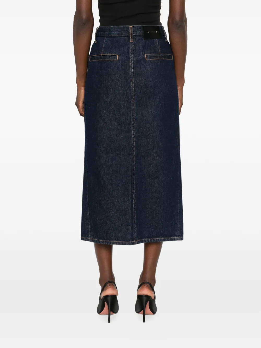 KHAITE Anden midi-rok Blauw