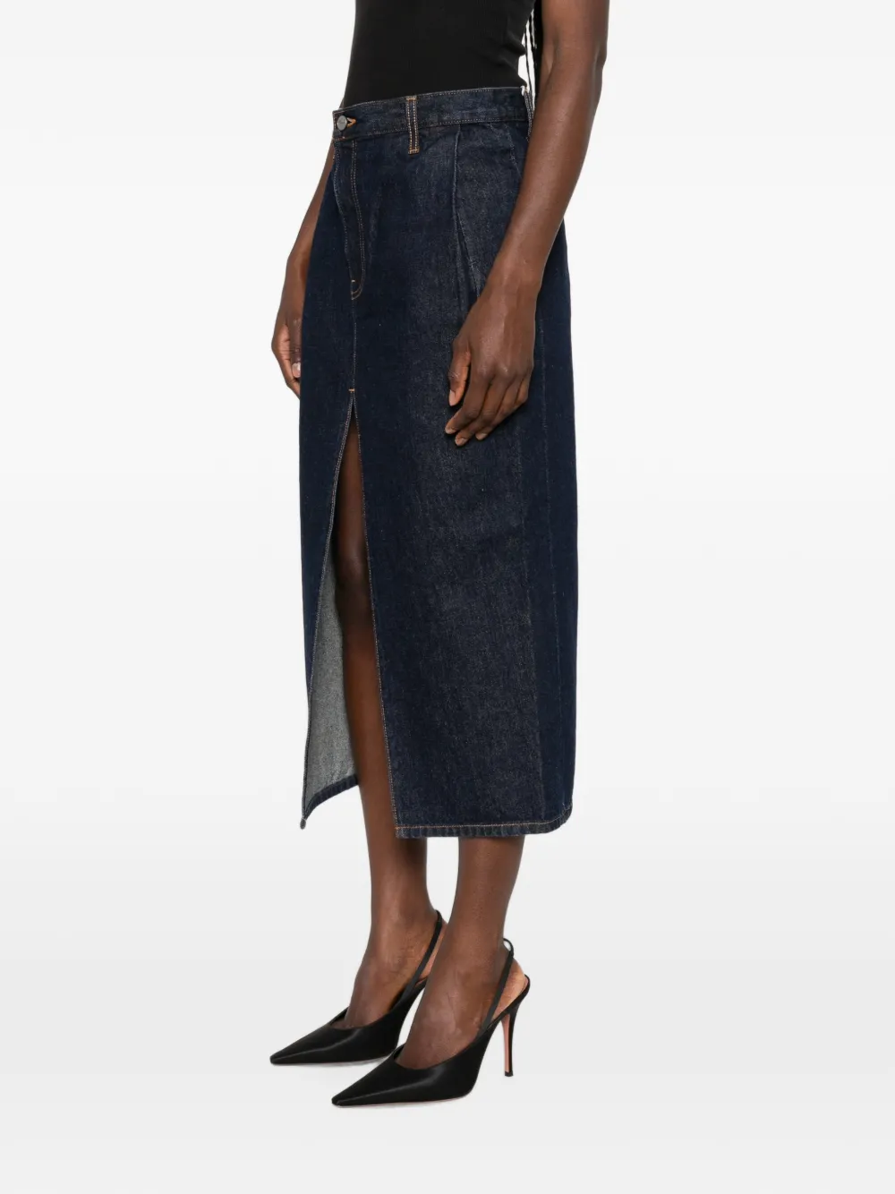 KHAITE Anden midi-rok Blauw