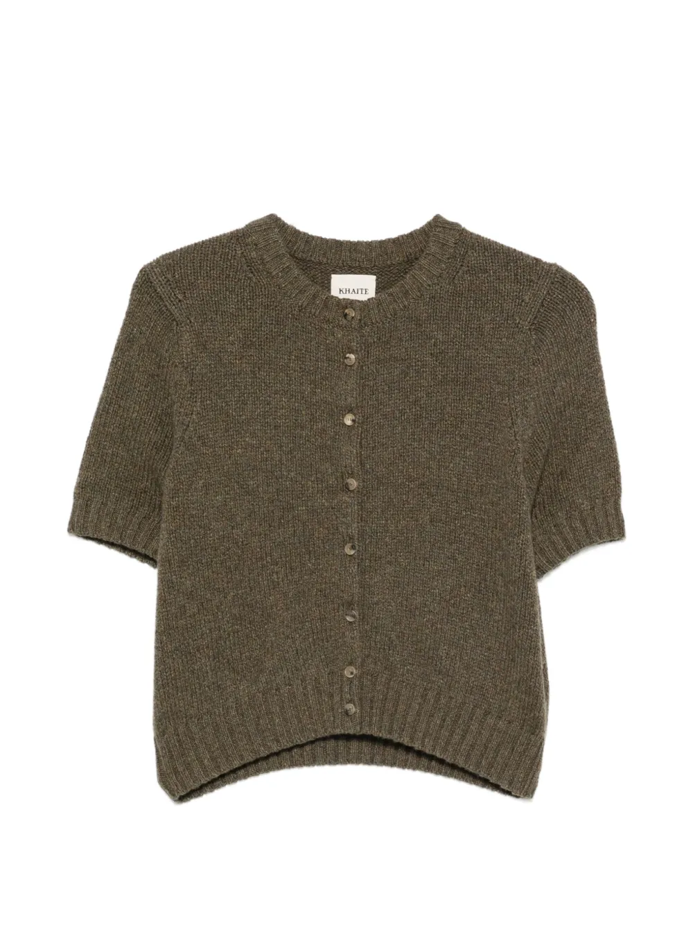 KHAITE Nora cardigan - Green