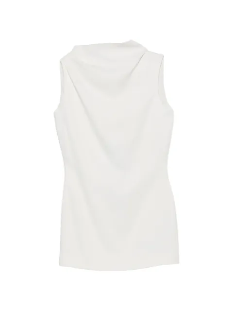 KHAITE Astor cowl-neck mini dress
