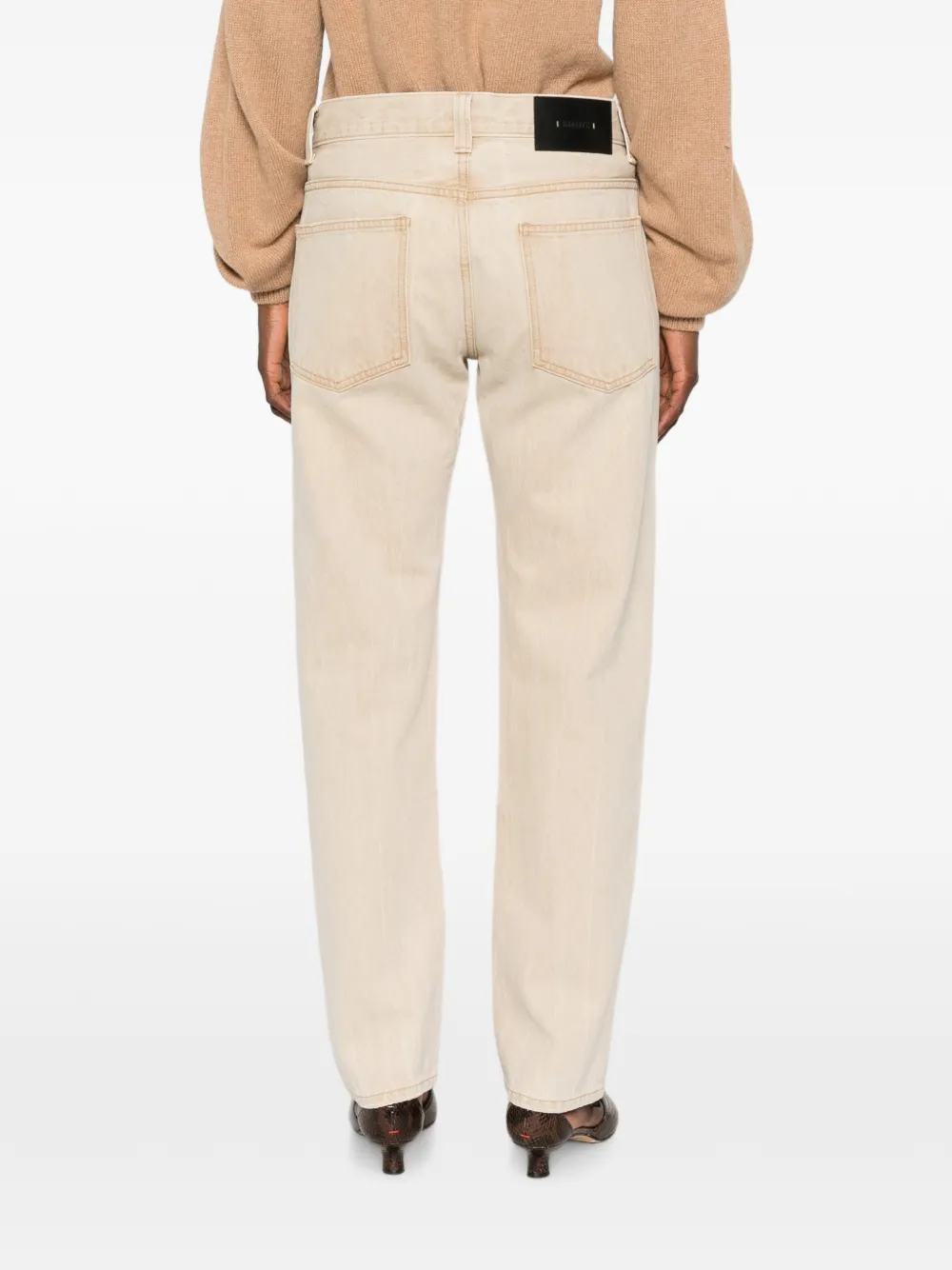 KHAITE Callum jeans Beige