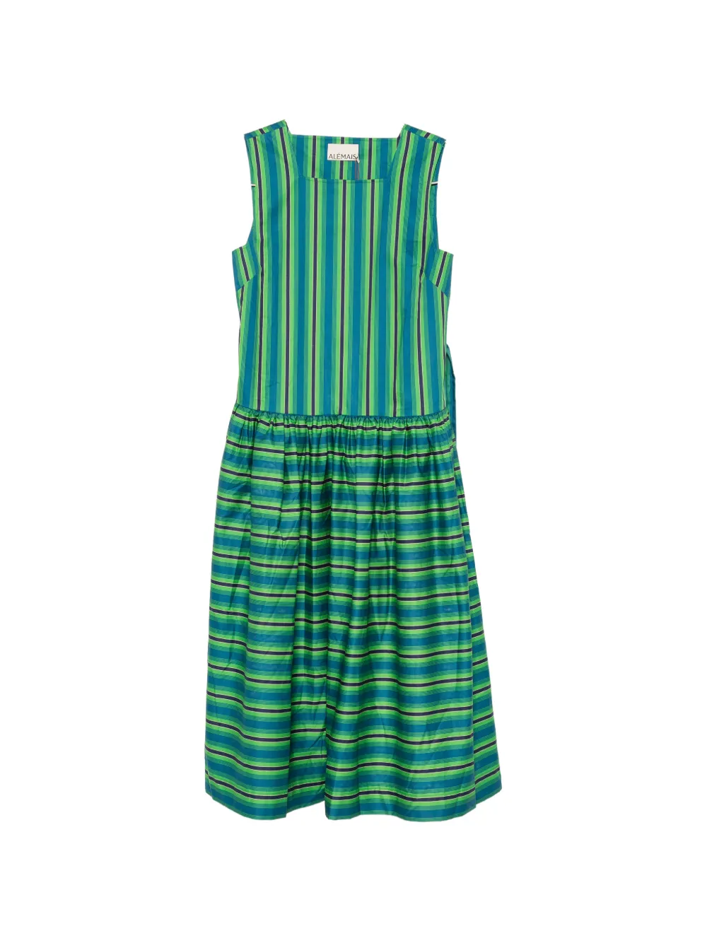 ALEMAIS Margo midi dress - Verde