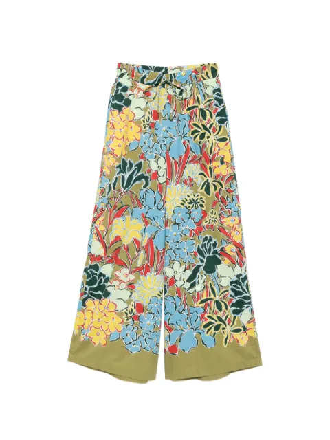 ALEMAIS Solstice floral-print palazzo pants
