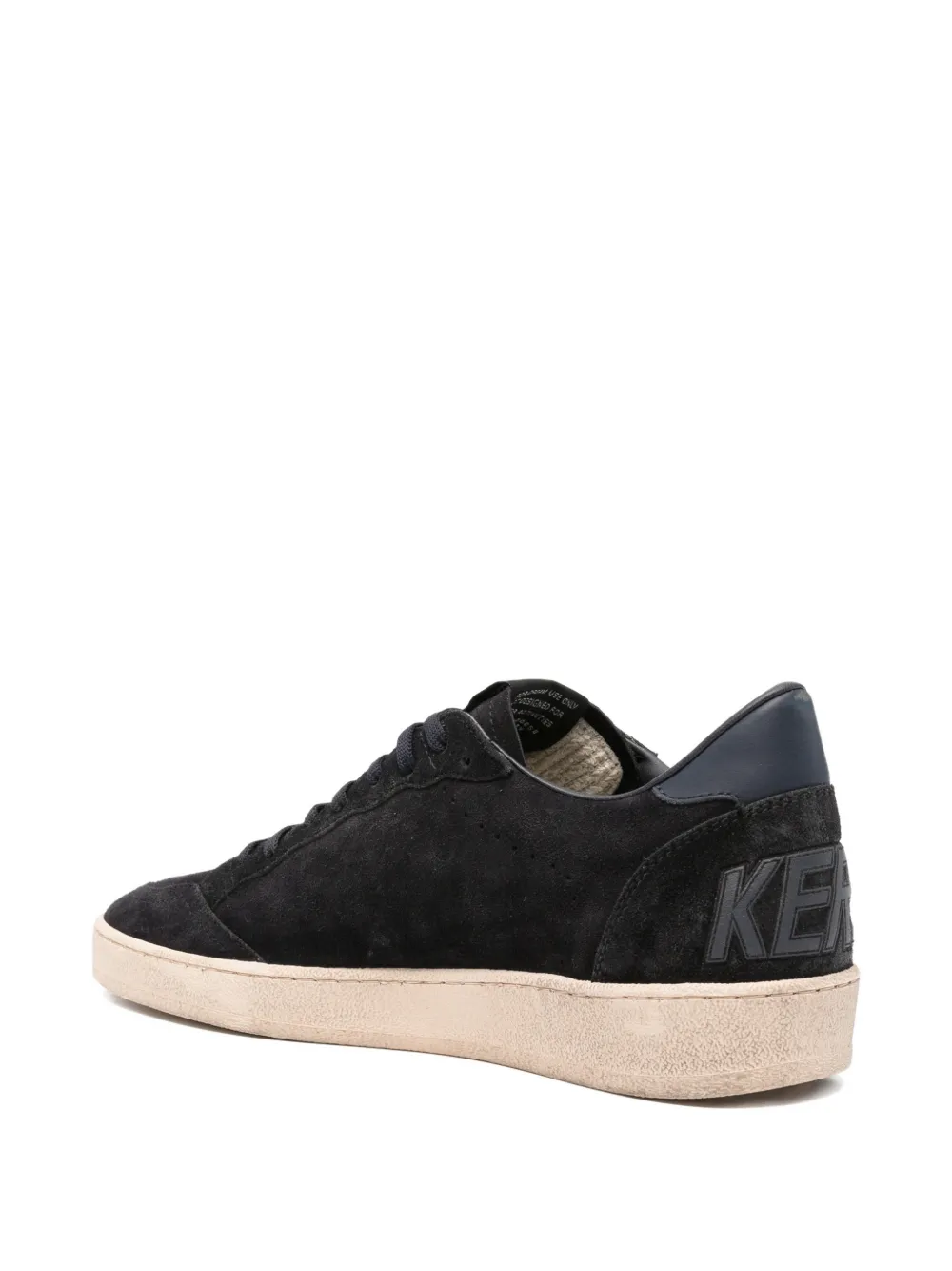 Golden Goose x Browns Ballstar suède sneakers Zwart
