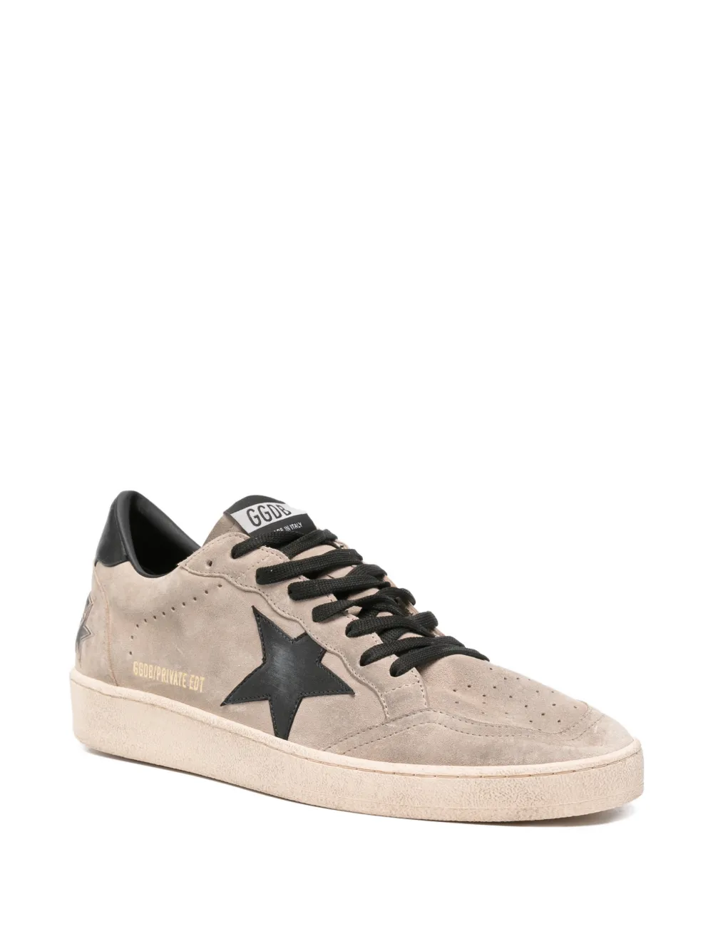 Golden Goose x Browns Ballstar sneakers met sterpatch Beige