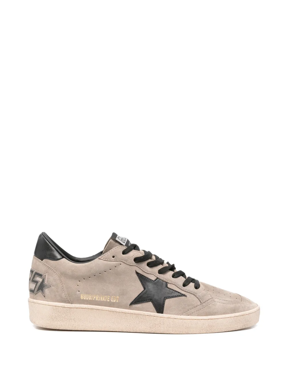 Golden Goose x Browns Ballstar sneakers met sterpatch Beige