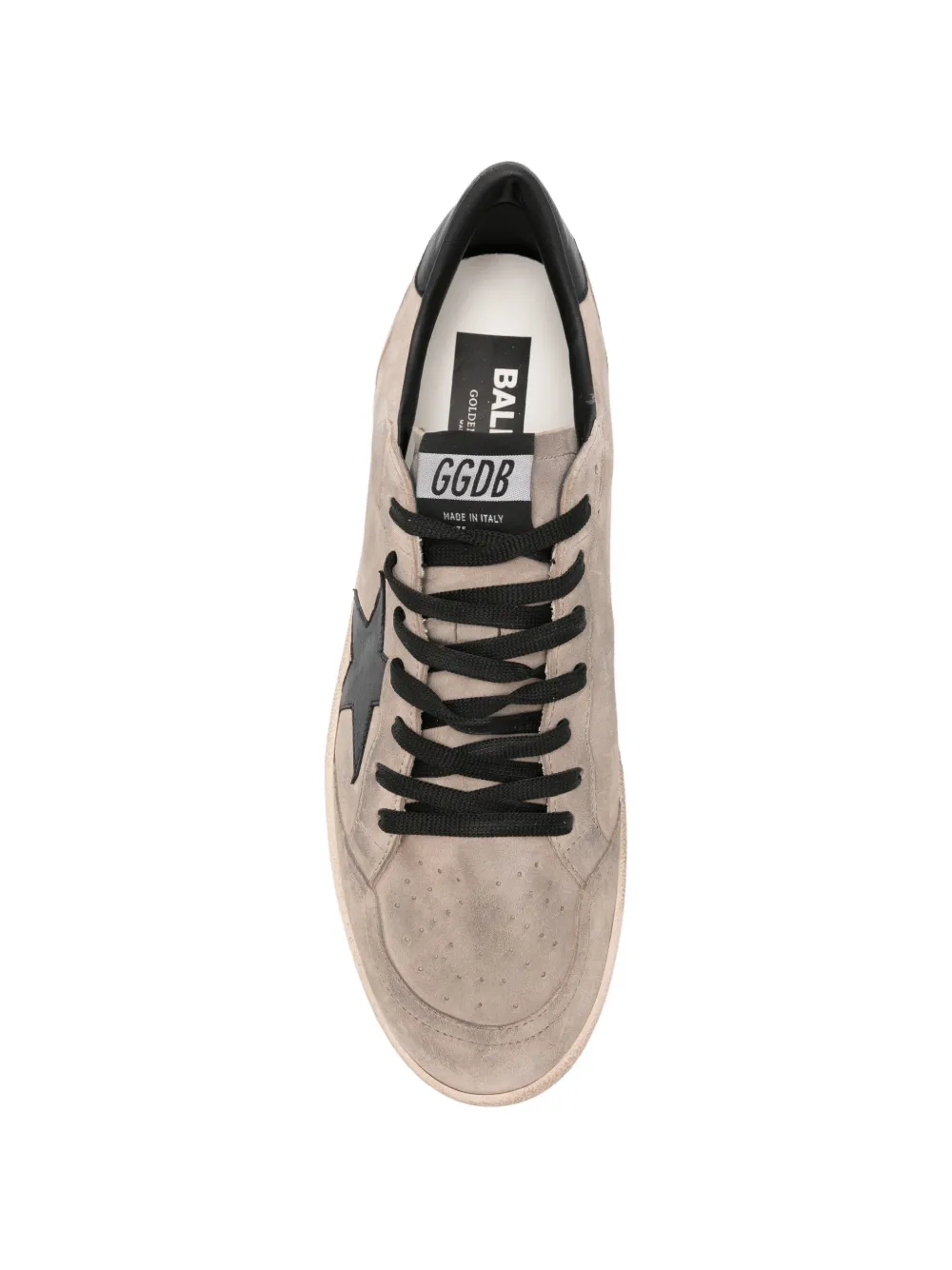 Golden Goose x Browns Ballstar sneakers met sterpatch Beige