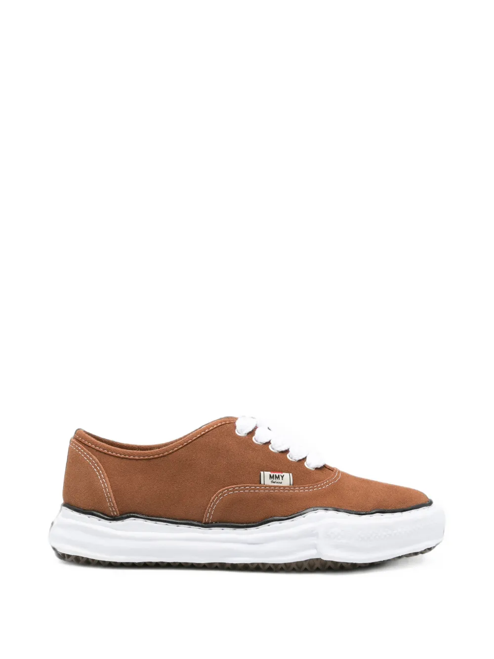 Maison MIHARA YASUHIRO Baker suede sneakers Bruin