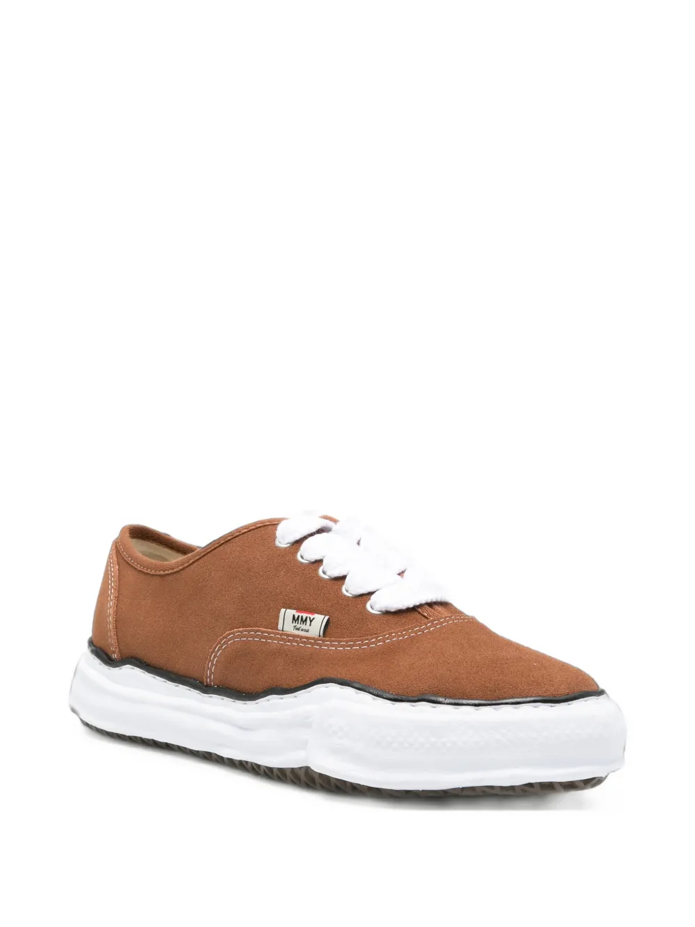 Maison MIHARA YASUHIRO Baker suede sneakers Bruin