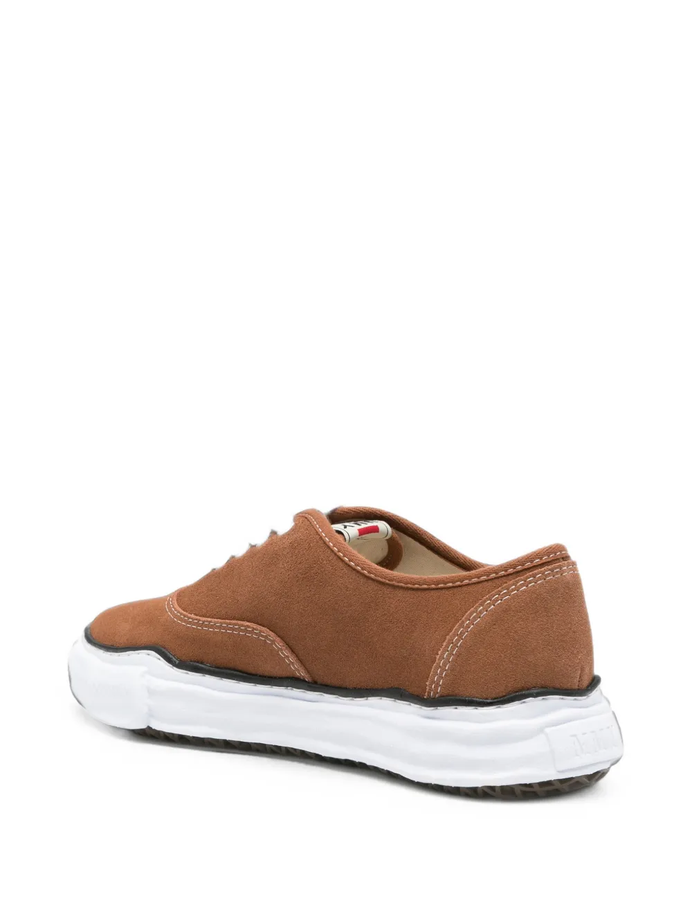 Maison MIHARA YASUHIRO Baker suede sneakers Bruin