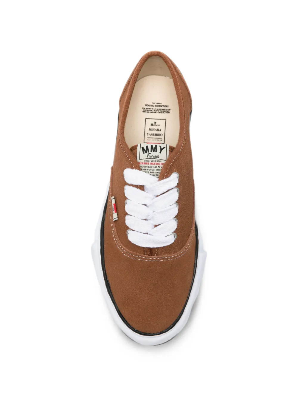 Maison MIHARA YASUHIRO Baker suede sneakers Bruin