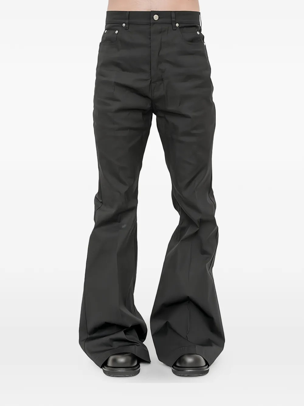 Rick Owens Bolan bootcut trousers - Nero