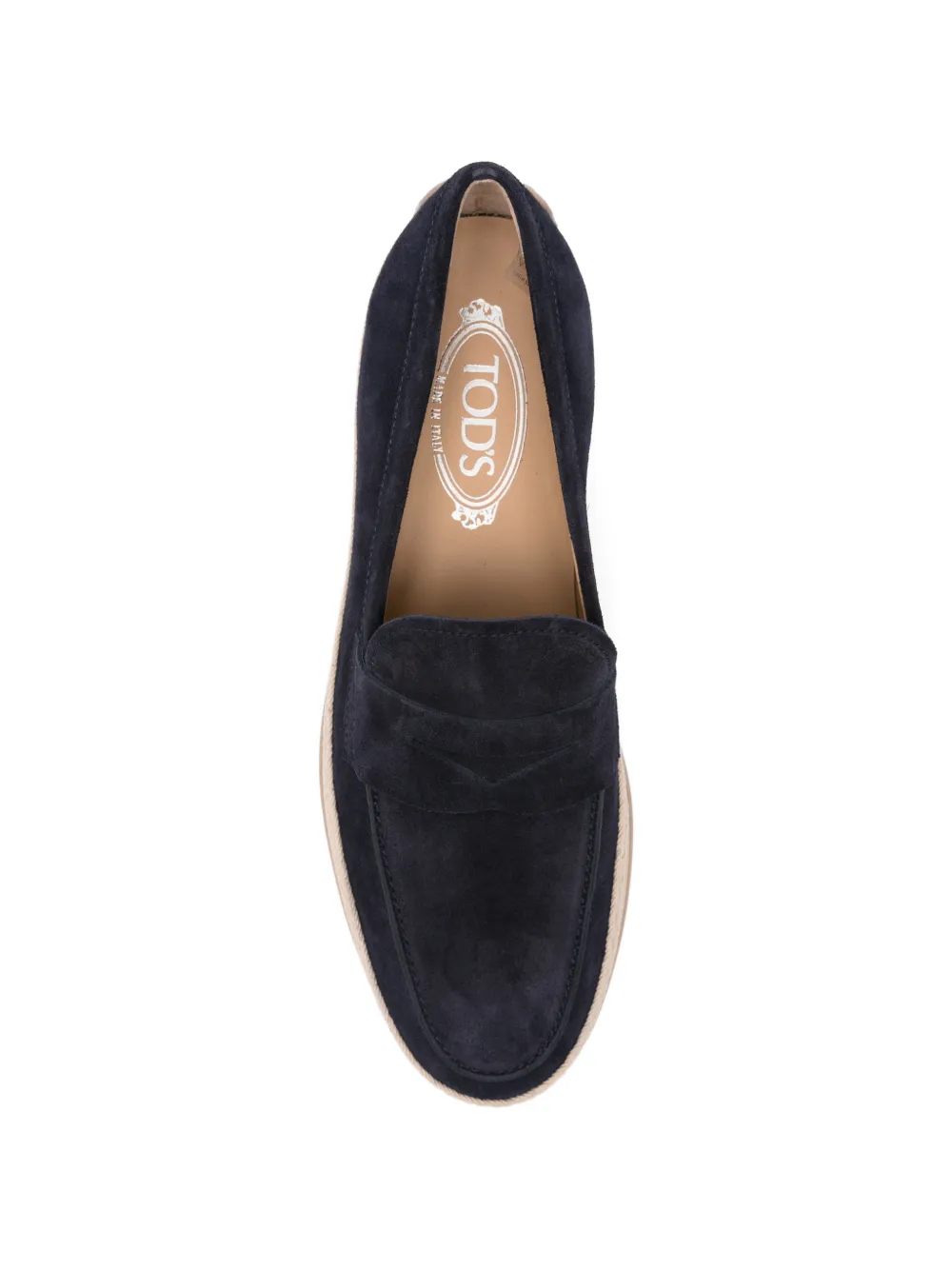 Tod's Loafers met vlakken Blauw