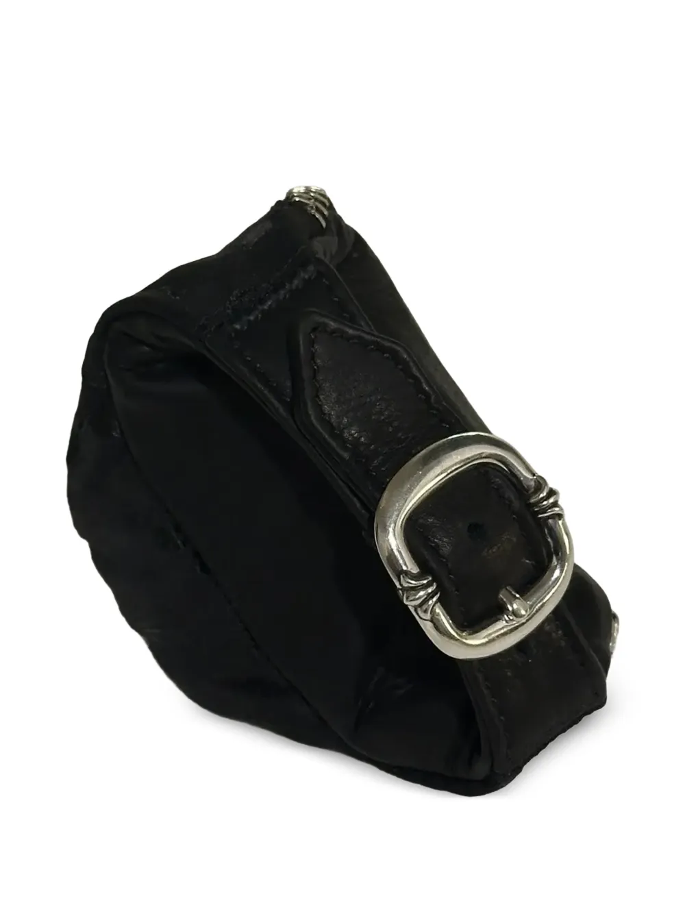 Chrome Hearts Portafoglio Wristher Snat con zip - Nero