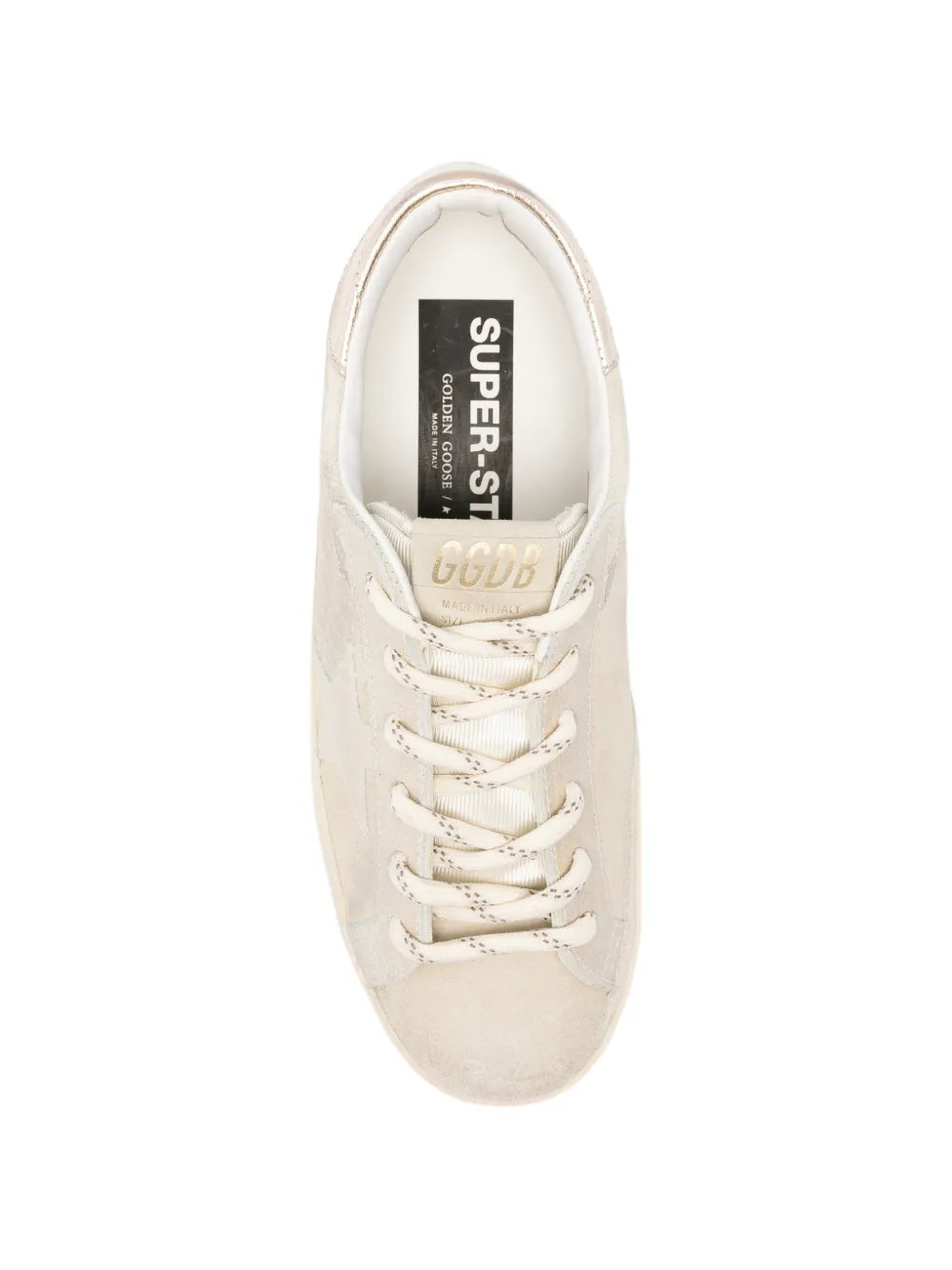 Golden Goose Super-Star suède sneakers Beige
