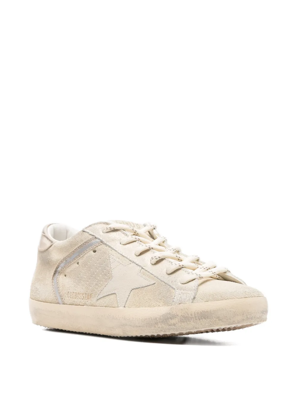 Golden Goose Super-Star suède sneakers Beige
