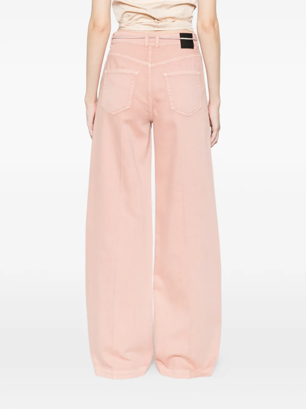 MARCCAIN Jeans met ceintuur Roze