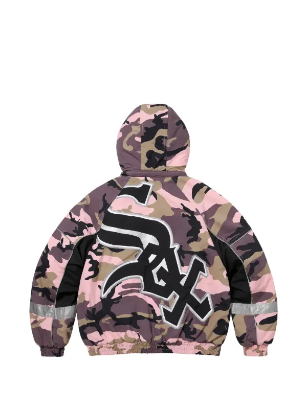 Supreme カモフラージュ フーデッド ジャケット | ニュートラル