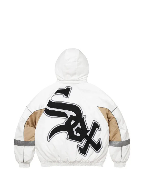 Supreme x Chicago White Sox™ Stadium Hooded Jacket | White | FARFETCH