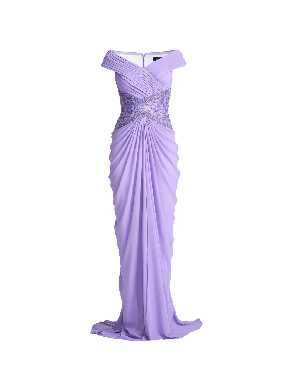 Tadashi Shoji Abito con ricamo - Viola