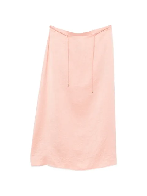 MARCCAIN drawstring-fastening midi skirt