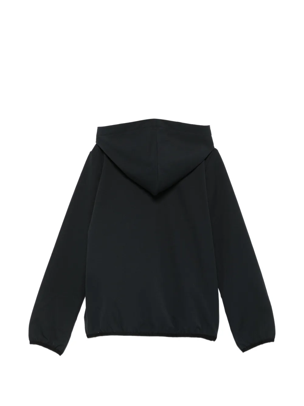 K Way Kids Bomberjack met capuchon Zwart