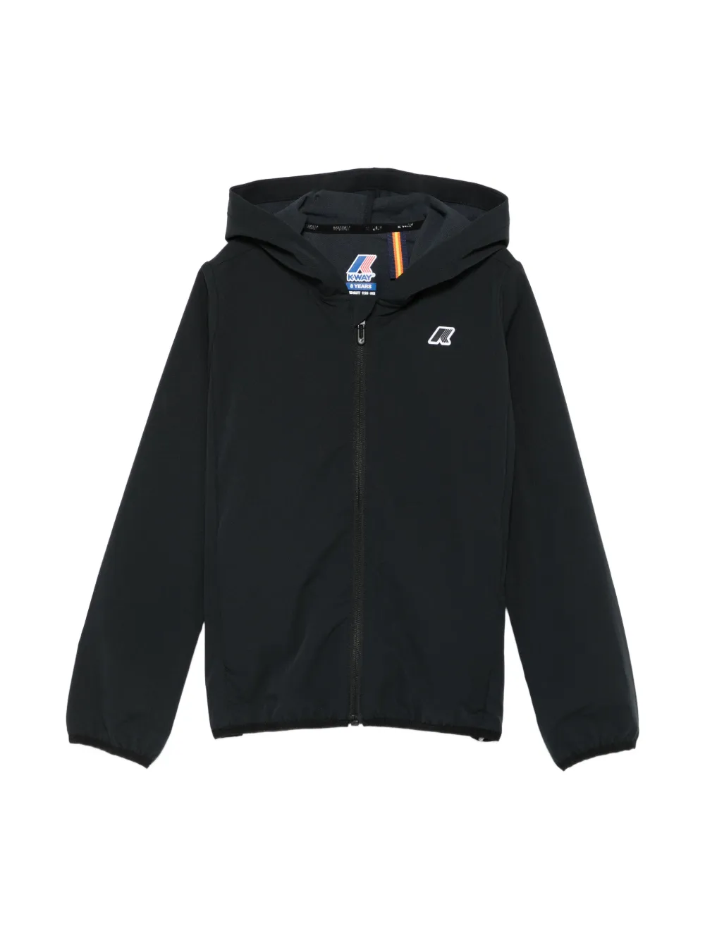 K Way Kids hooded bomber jacket - Nero