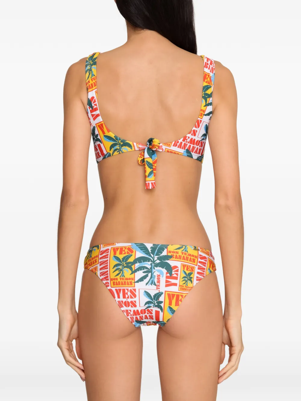 Amir Slama Bikini met print Rood