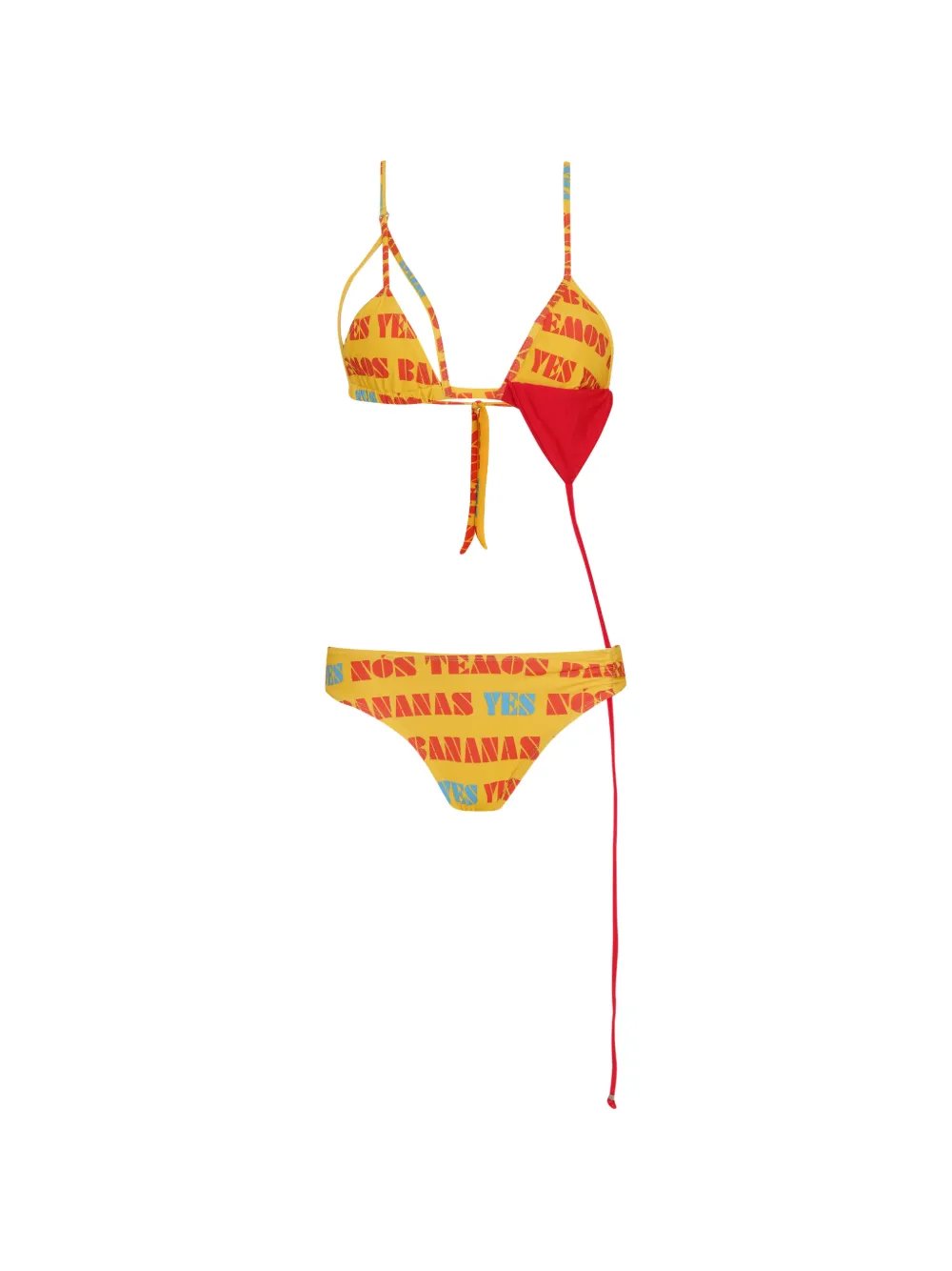 Amir Slama printed bikini - Giallo