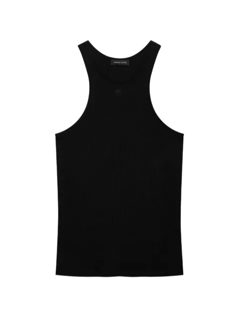 ANINE BING crew-neck ribbed top