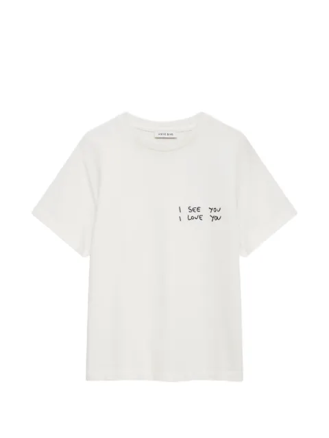 ANINE BING Shelley short-sleeve T-shirt