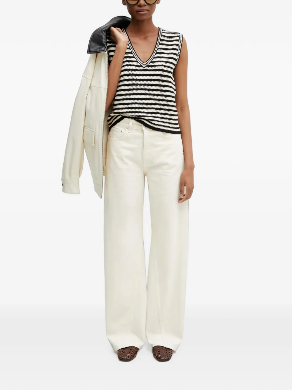 ANINE BING Brie jeans Beige