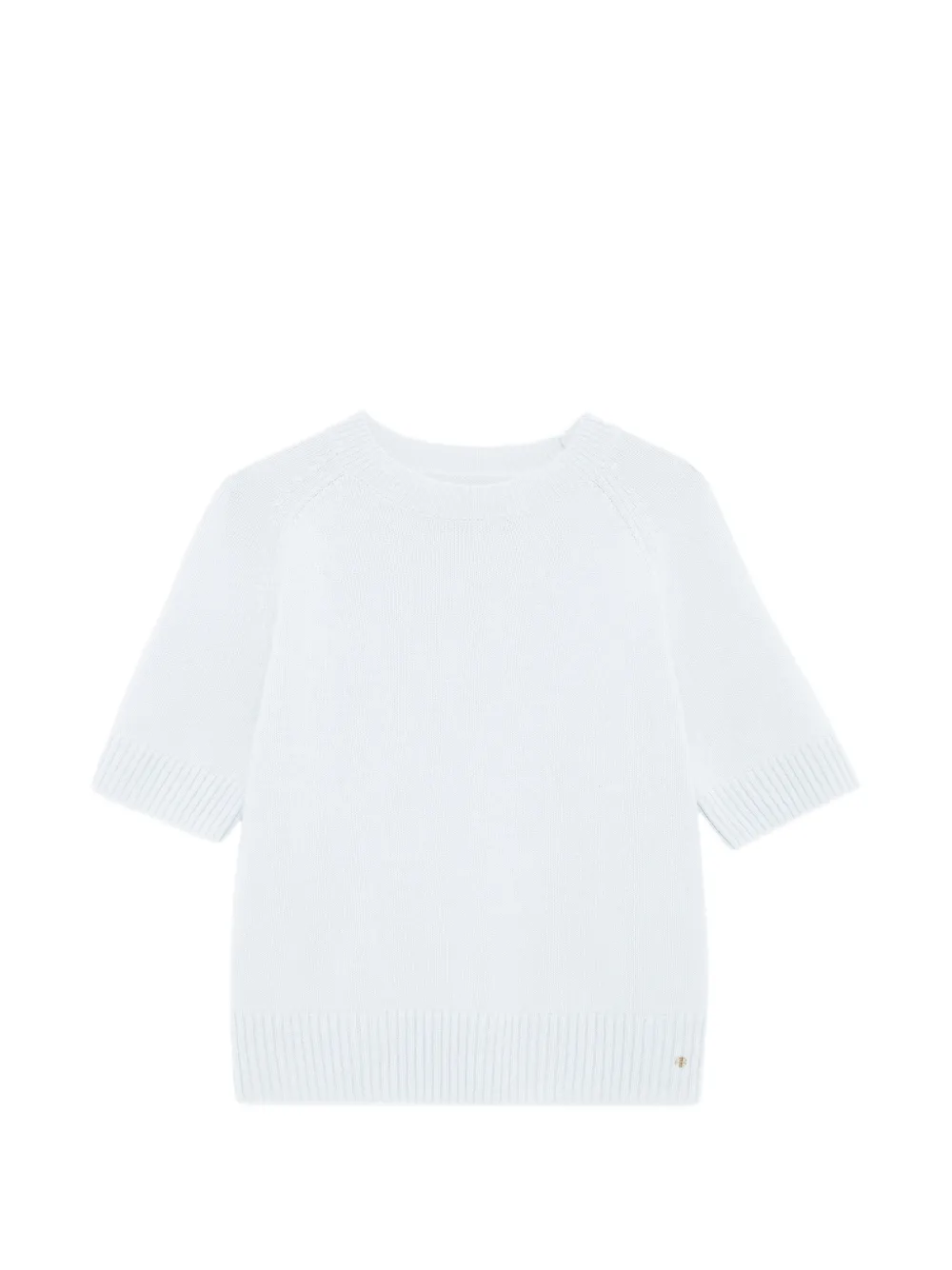 ANINE BING Jackson short-sleeve sweater - Verde