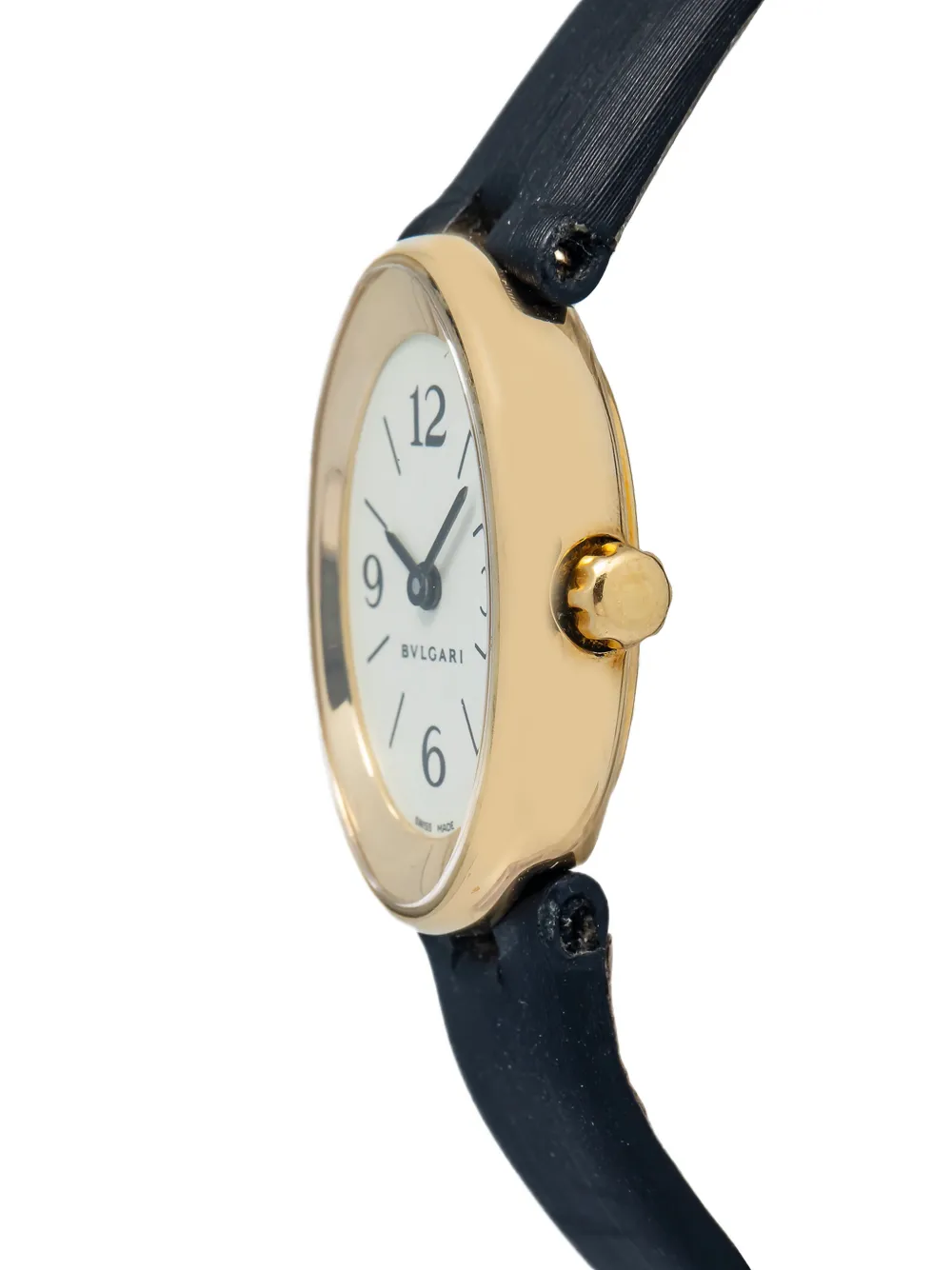Bvlgari Pre-Owned Ovale Case 20mm Watch | White | FARFETCH GE 