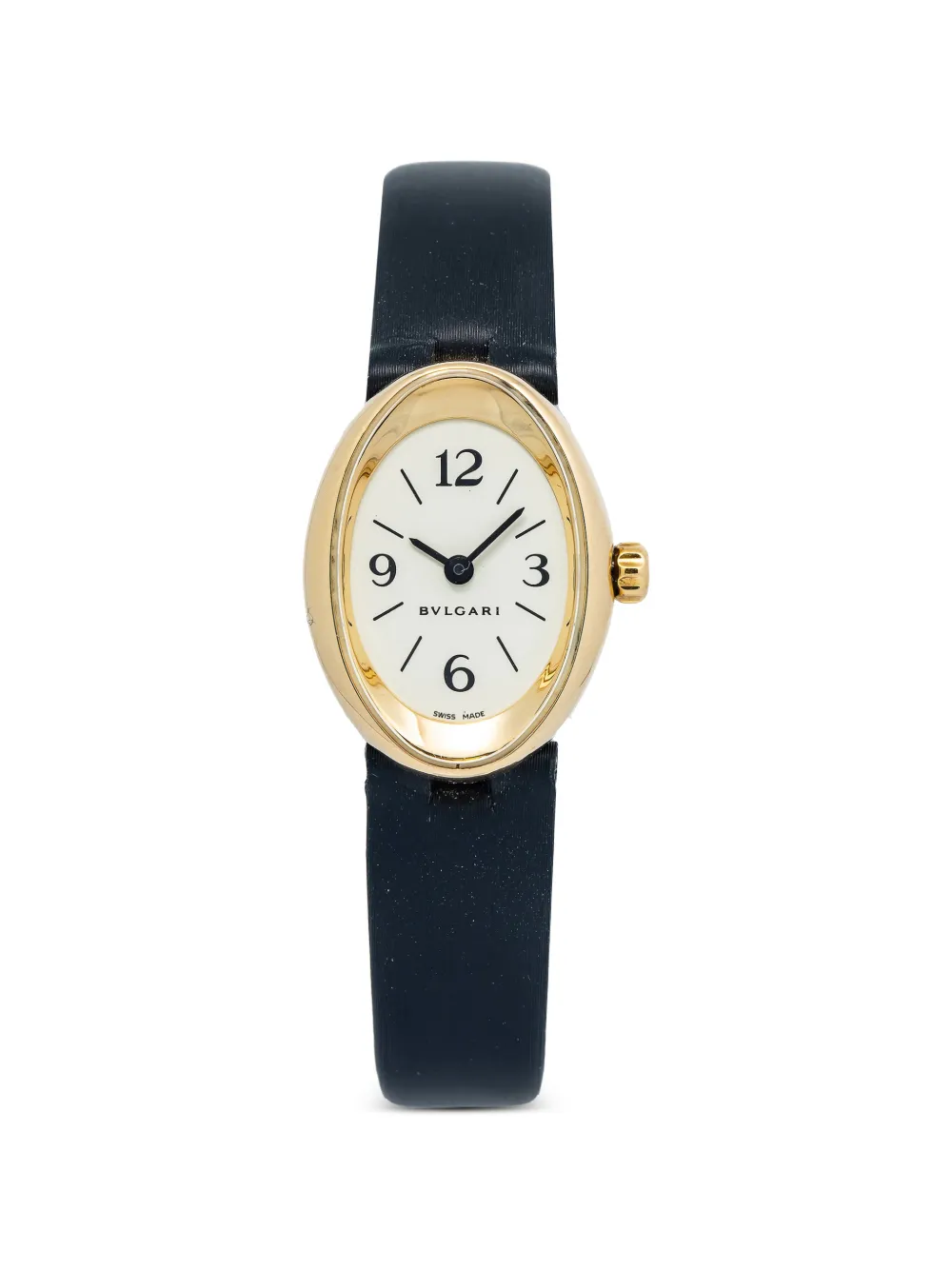 Bvlgari Pre-Owned Ovale case 20mm watch - Bianco
