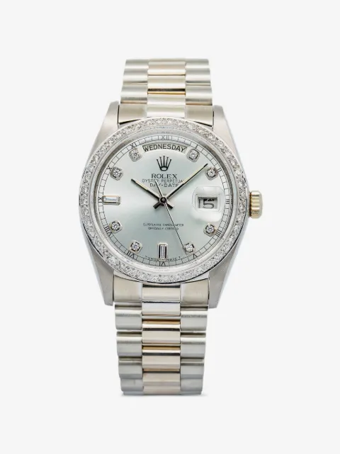 Rolex reloj Day-Date con diamante de 36mm