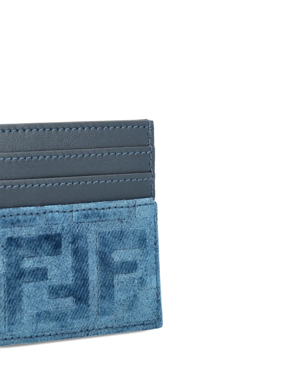 FENDI Pasjeshouder met logo Blauw